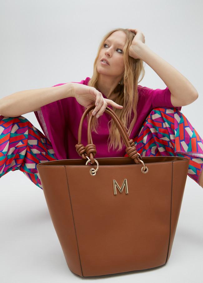 lola casademunt Bolso efecto piel con nudos Últimos 2 días