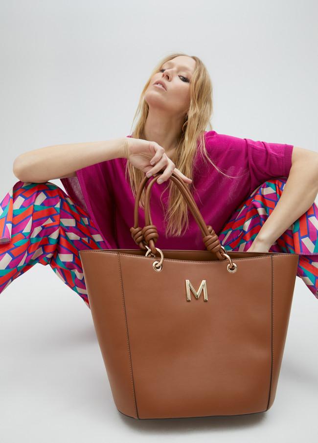 lola casademunt Bolso efecto piel con nudos Últimos 2 días