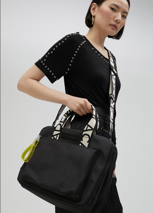 lola casademunt Maletín para ordenador en nylon Envío internacional gratuito