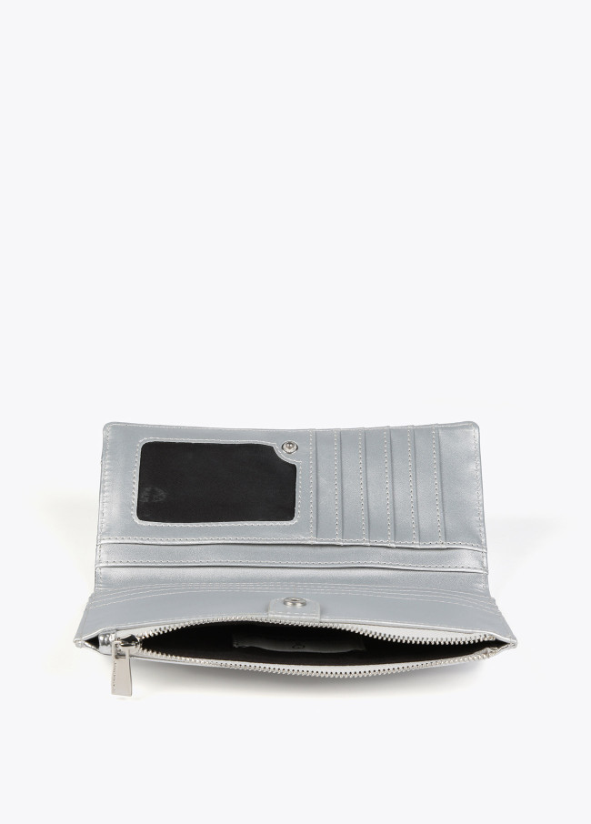 lola casademunt Billetero plateado Ofertas especiales