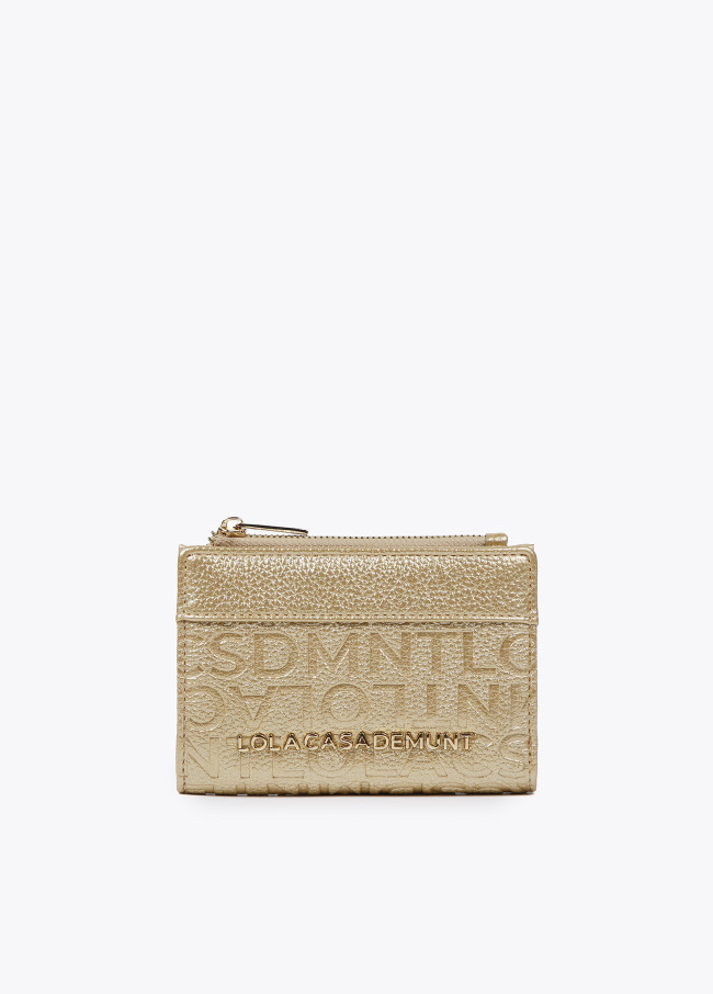 lola casademunt Monedero dorado