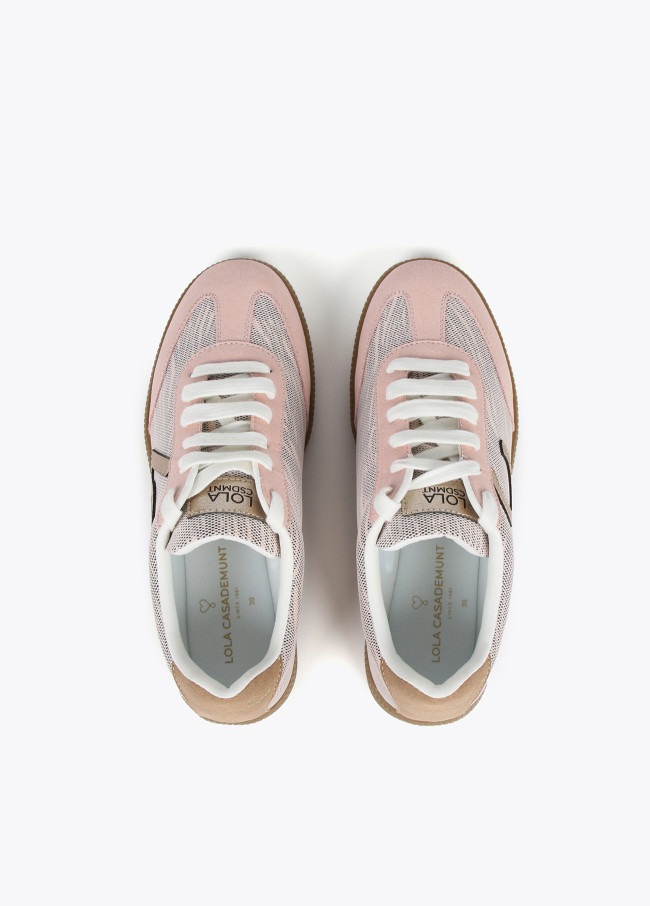 lola casademunt Deportiva tricolor estampado cebra Solo hoy