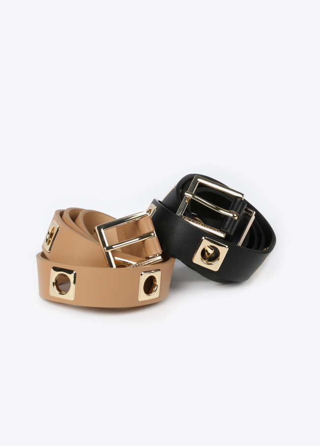 lola casademunt Cinturón piezas metálicas Outlet online