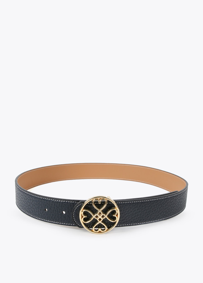 lola casademunt Cinturón reversible trébol corazones Rebajas baratas