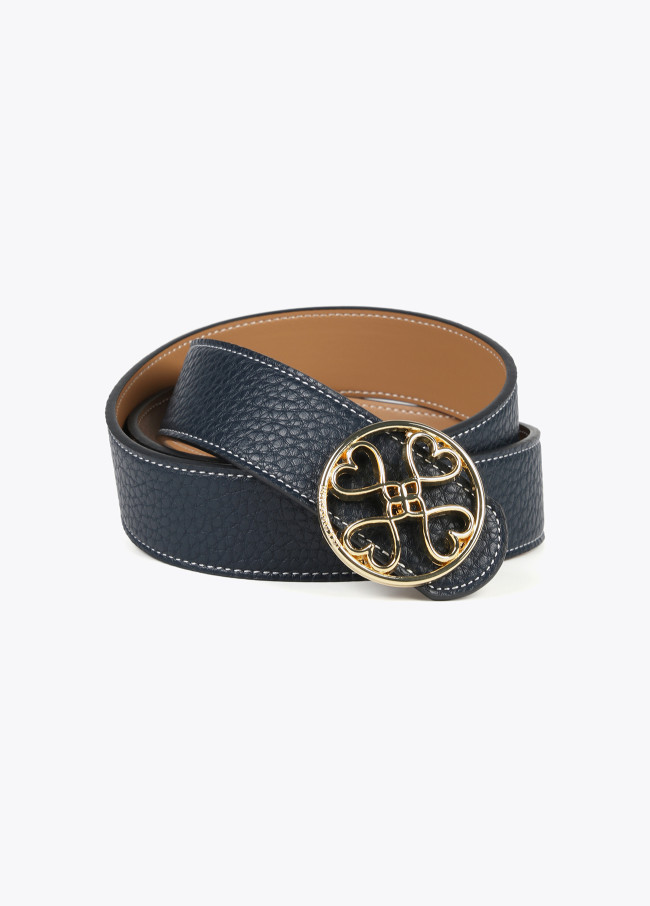 lola casademunt Cinturón reversible trébol corazones Rebajas baratas