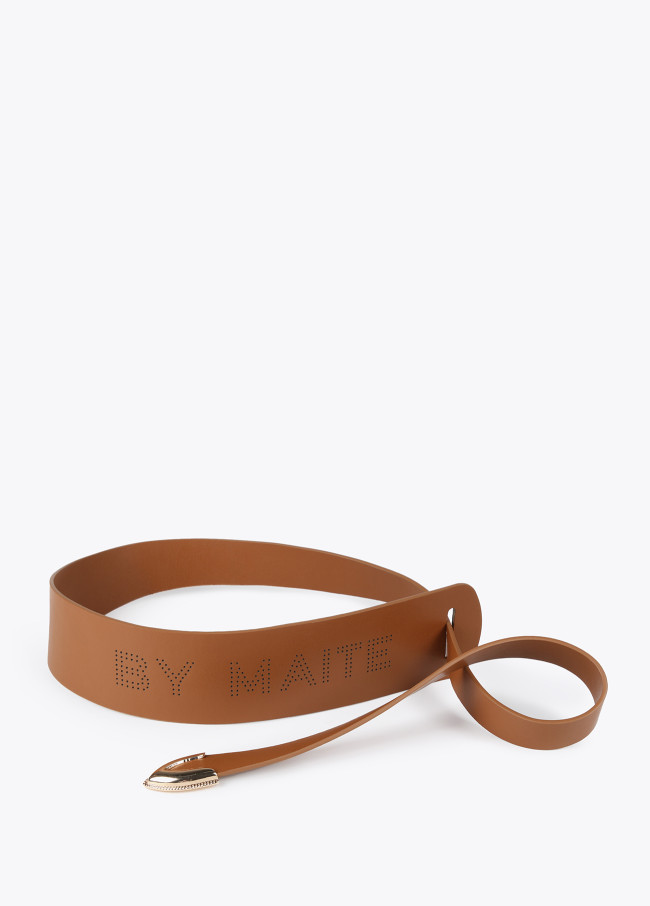 lola casademunt Cinturón fajín puntera metálica Descuento