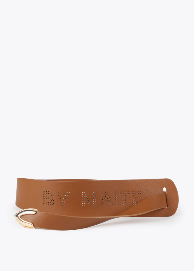 lola casademunt Cinturón fajín puntera metálica Descuento