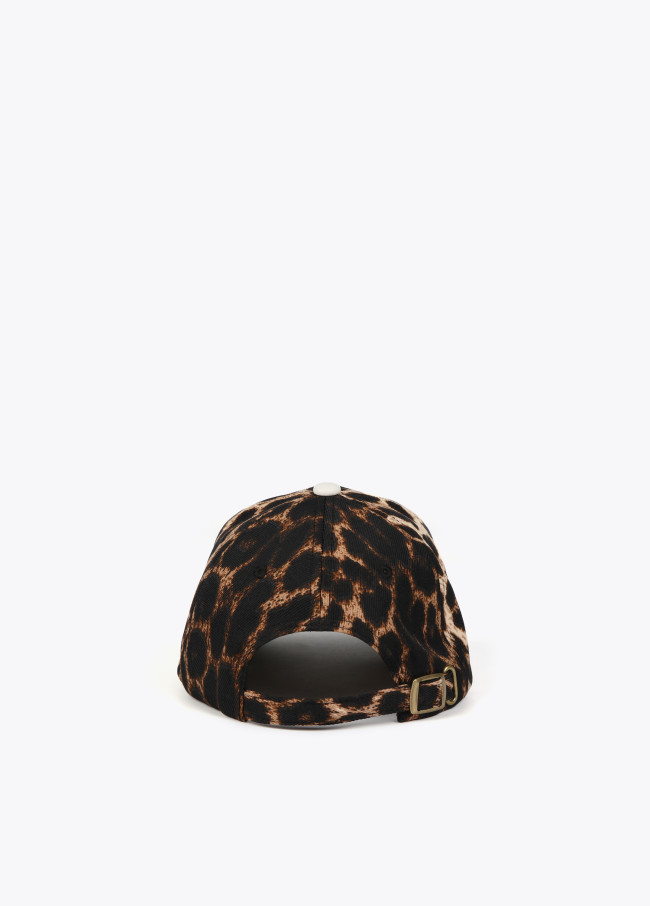 lola casademunt Gorra animal print Envío internacional gratuito