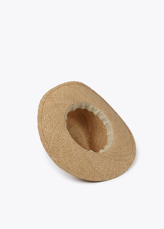 lola casademunt Sombrero ala ancha con pañuelo Libre de impuestos