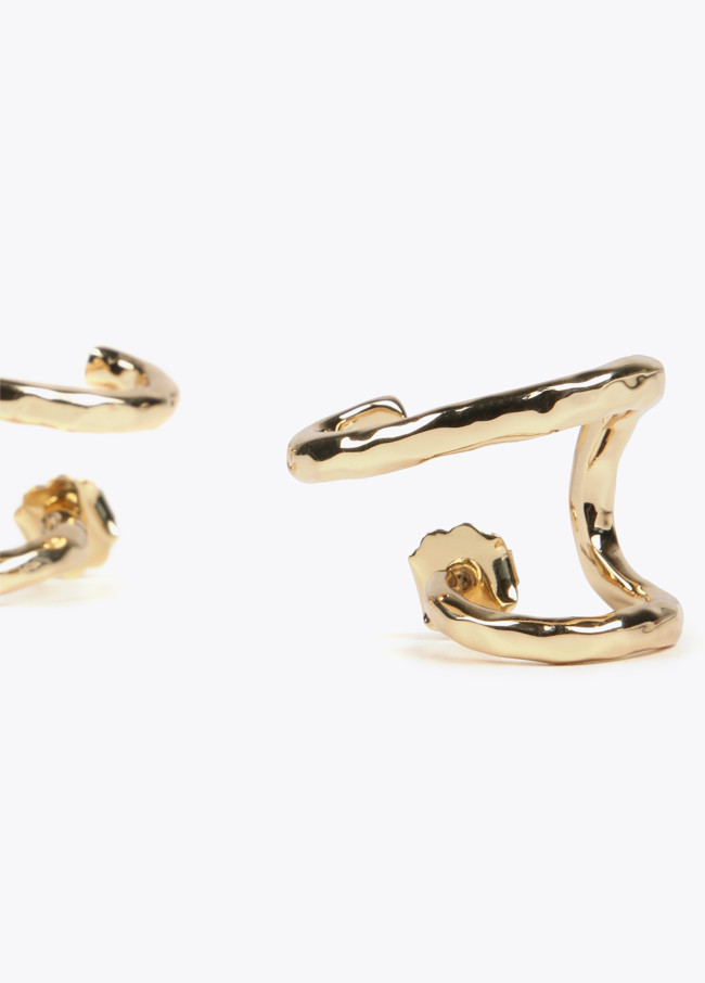 lola casademunt Pendientes efecto piercing Rebajas de fin de temporada