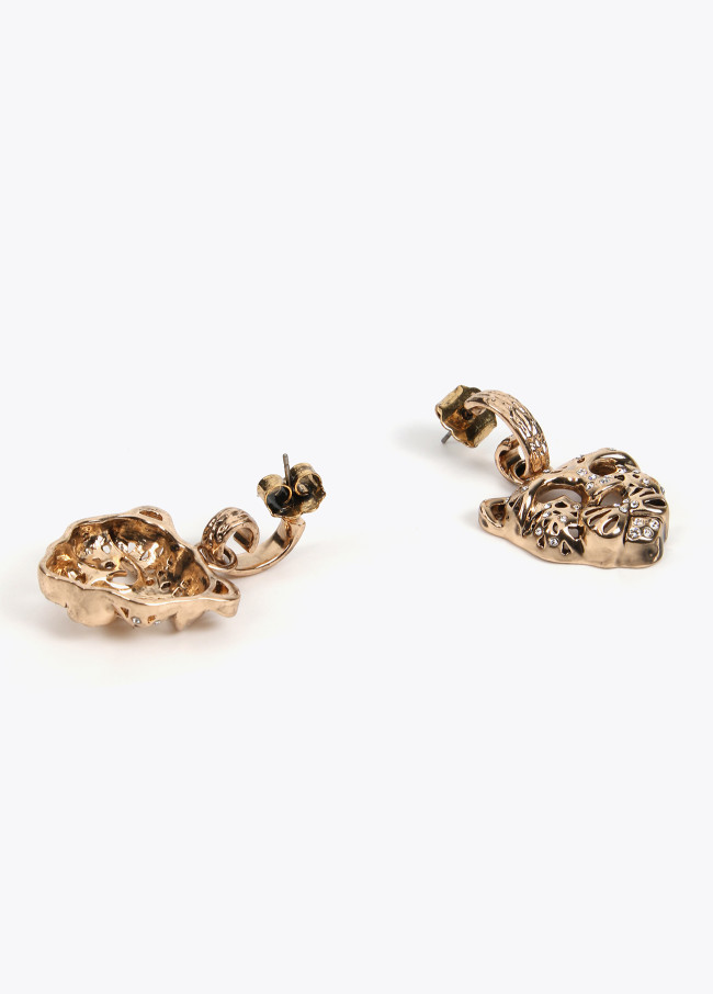 lola casademunt Pendientes leopardo Precio ultrabajo