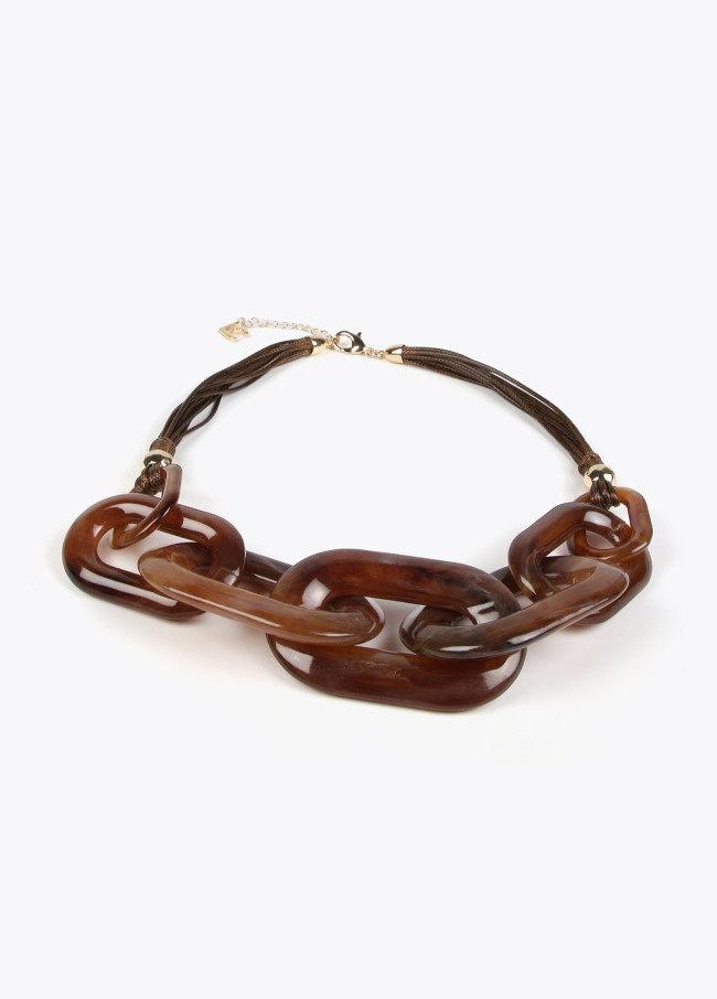 lola casademunt Collar maxi eslabones Descuento