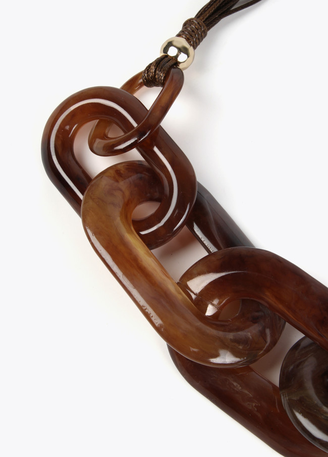 lola casademunt Collar maxi eslabones Descuento