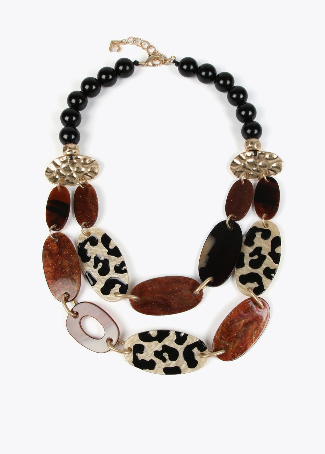 lola casademunt Collar animal print