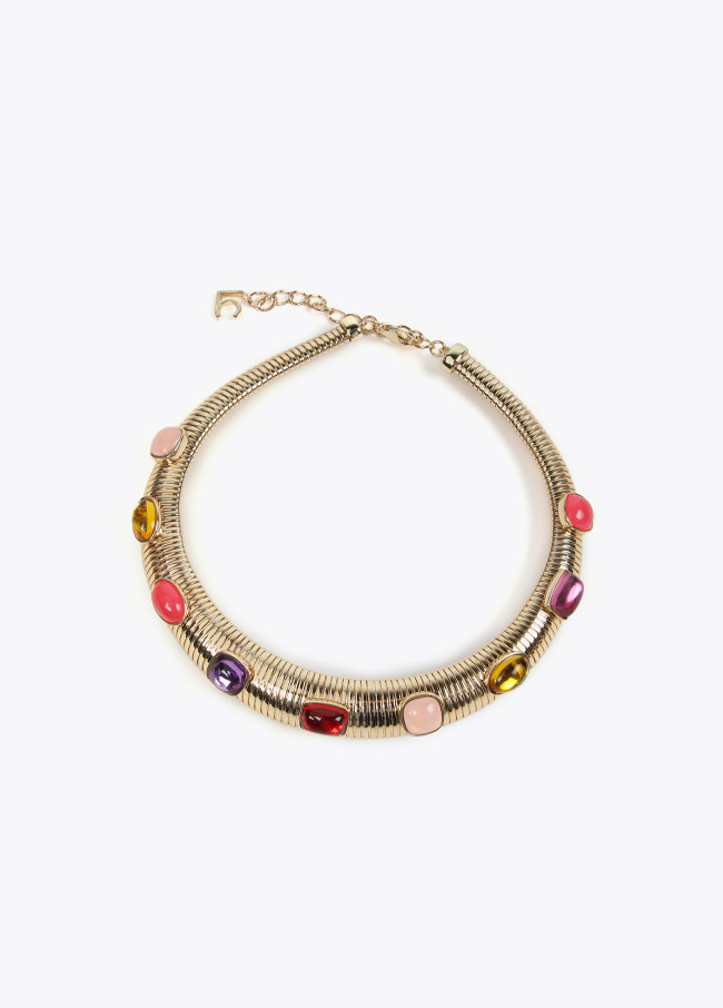 lola casademunt Collar elástico incrustaciones