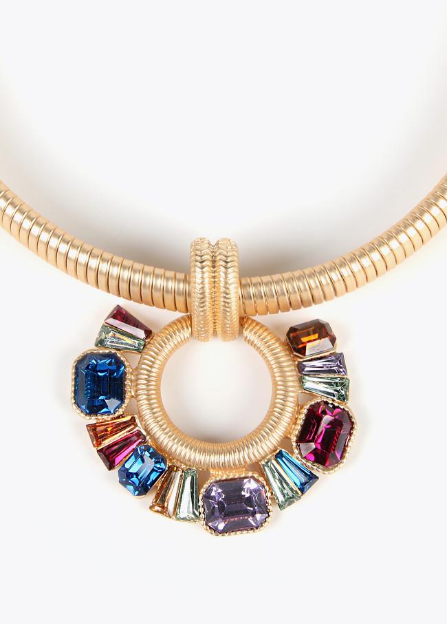 lola casademunt Collar gargantilla con aro frontal Rebajas top