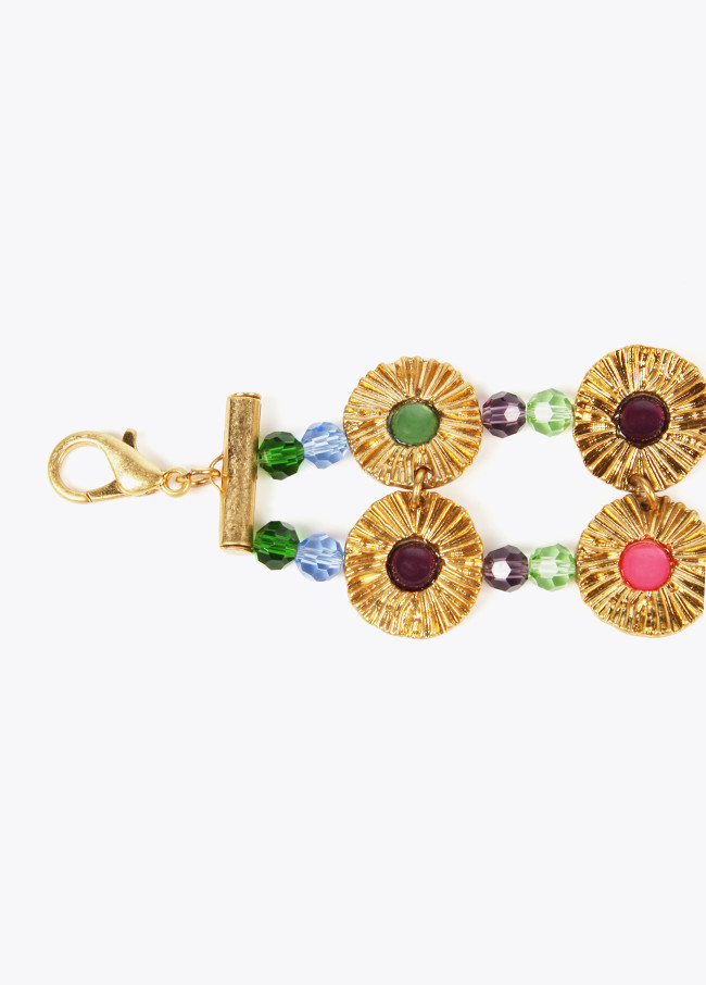 lola casademunt Pulsera mini flores Solo hoy