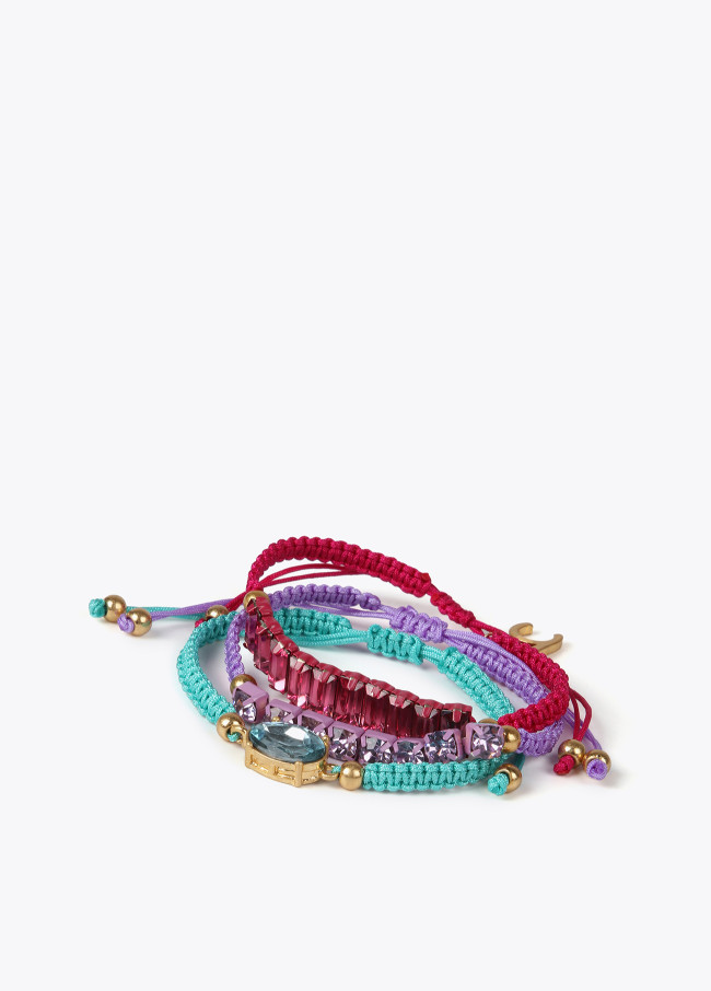 lola casademunt Pack pulseras macramé