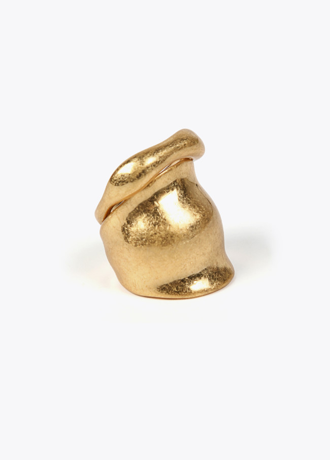 lola casademunt Pack anillos dorados