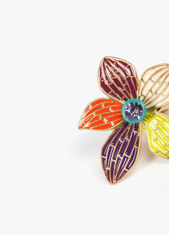 lola casademunt Anillo elástico orquídea Envío internacional gratuito