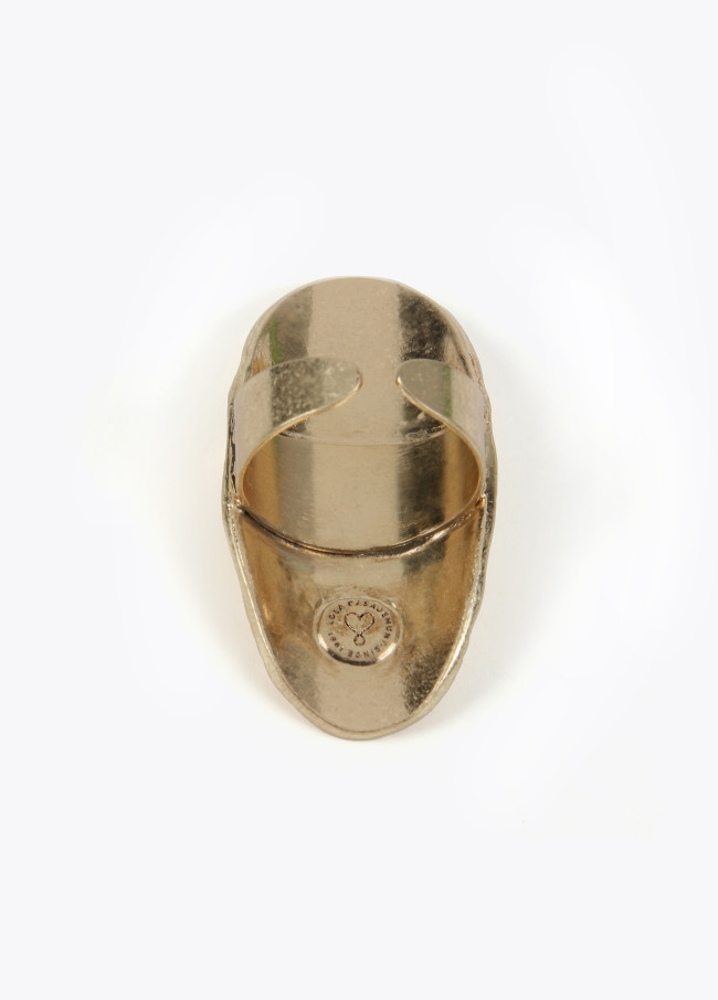 lola casademunt Anillo maxi textura Tienda de fábrica