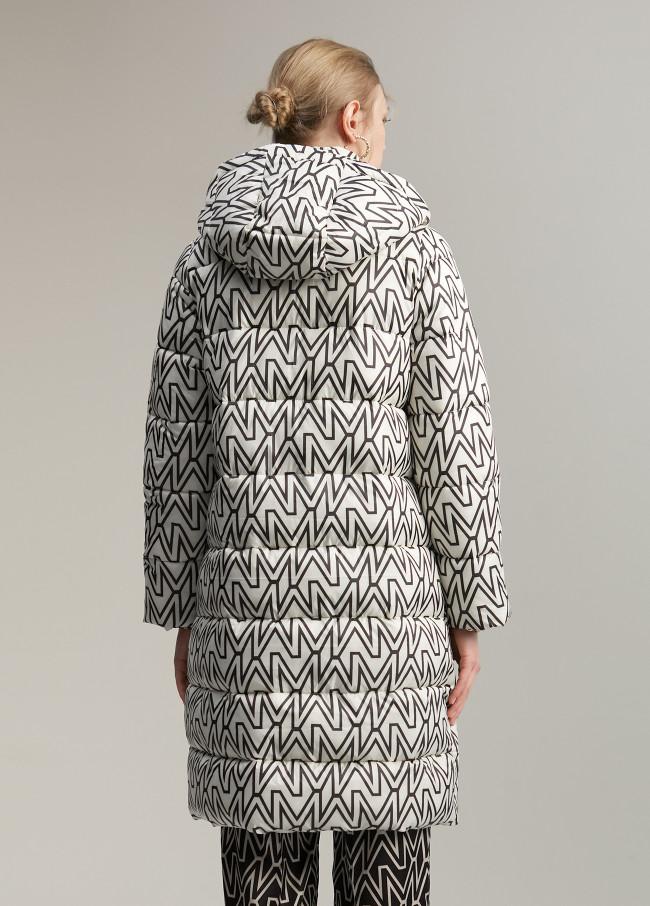 lola casademunt Anorak midi acolchado monograma Precios de Black Friday