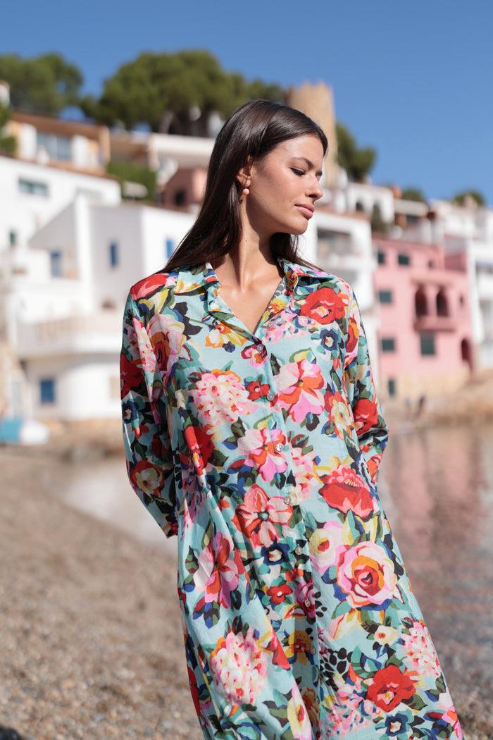 luna llena Vestido camisero Miami Corelli AL808 – Luna Llena Solo hoy