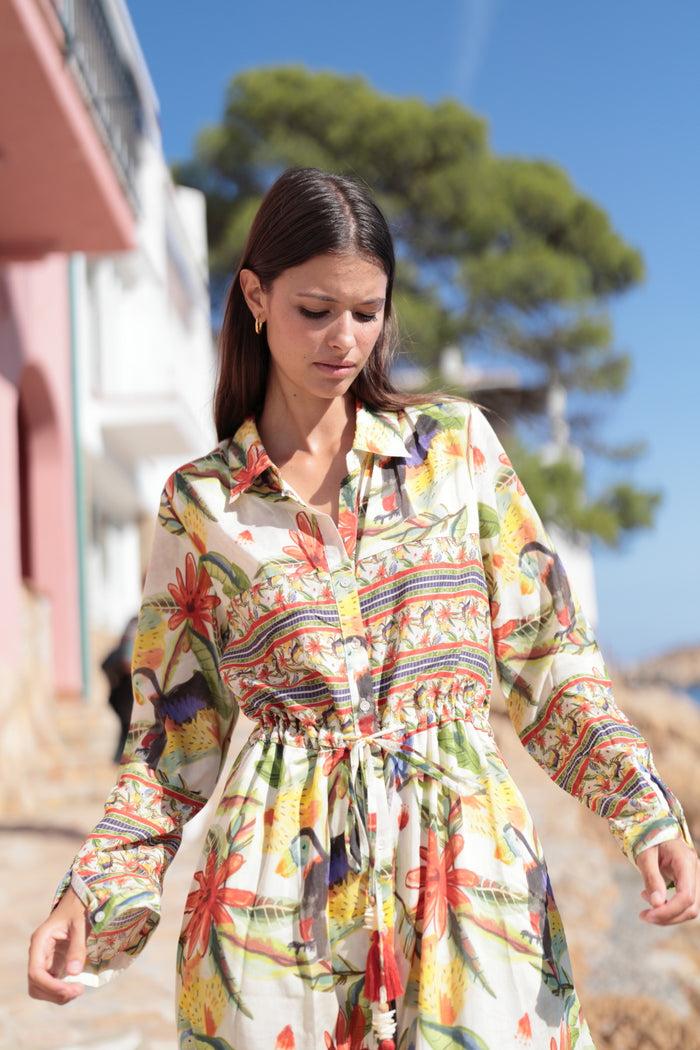 luna llena Vestido camisero Camila Colección Mayagüez PR40 – Luna Llena Ahorra y exporta
