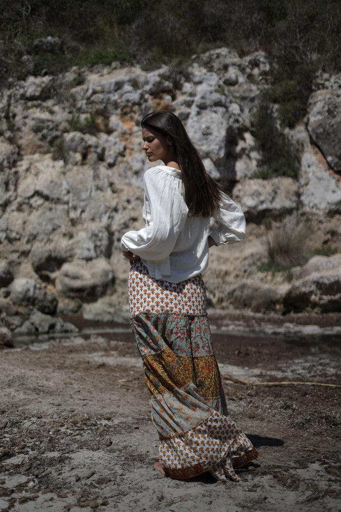luna llena Falda larga Penelope Colección Howards DA22 – Luna Llena Libre de impuestos