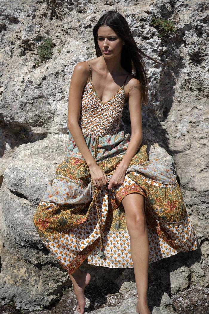 luna llena Vestido largo Salamina Howards DA91 – Luna Llena Outlet
