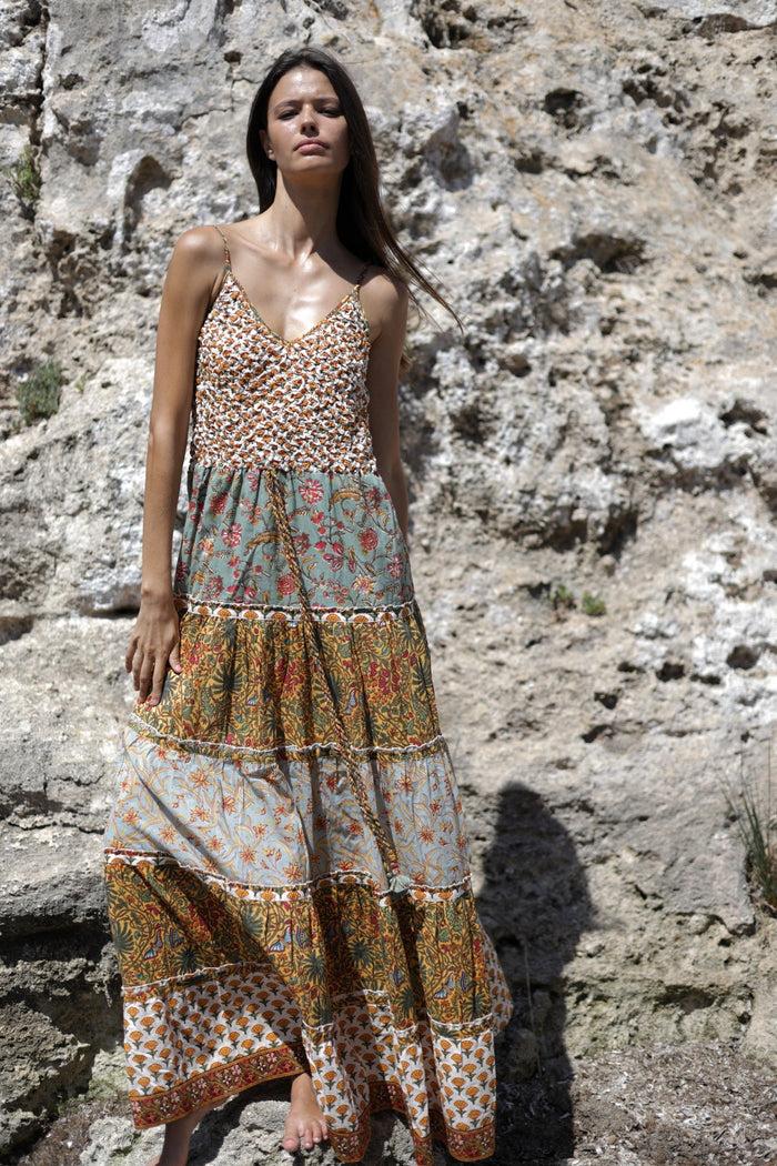 luna llena Vestido largo Salamina Howards DA91 – Luna Llena Outlet