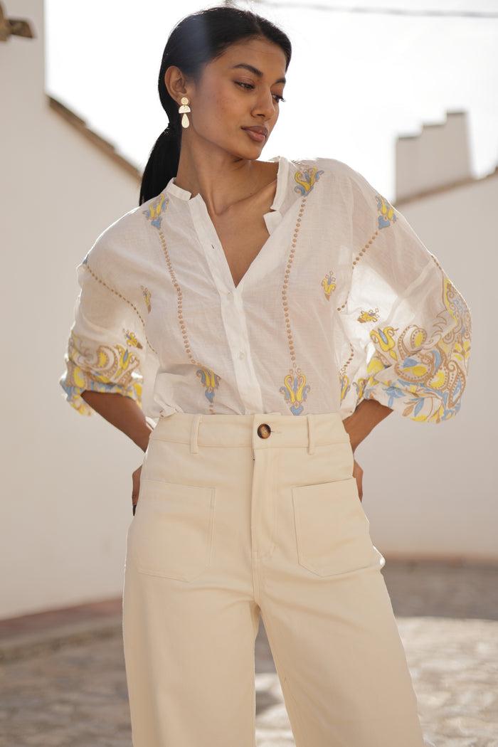 luna llena Blusa Amira CH319 – Luna Llena Ventas relámpago