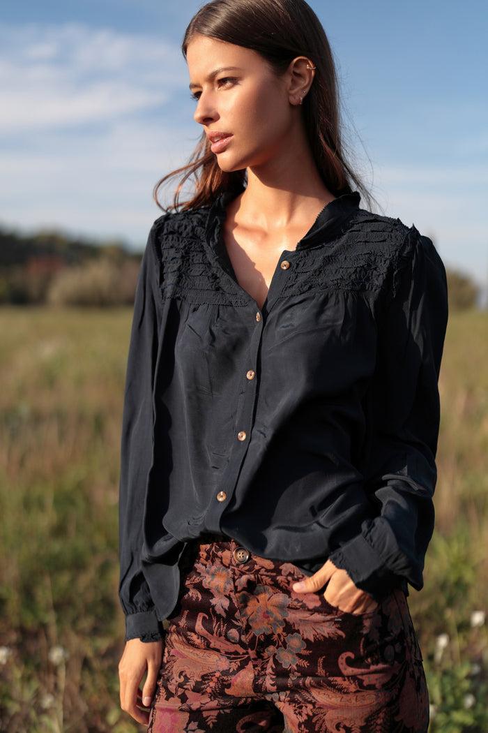 luna llena Blusa Apollonia VI205 – Luna Llena Descuento