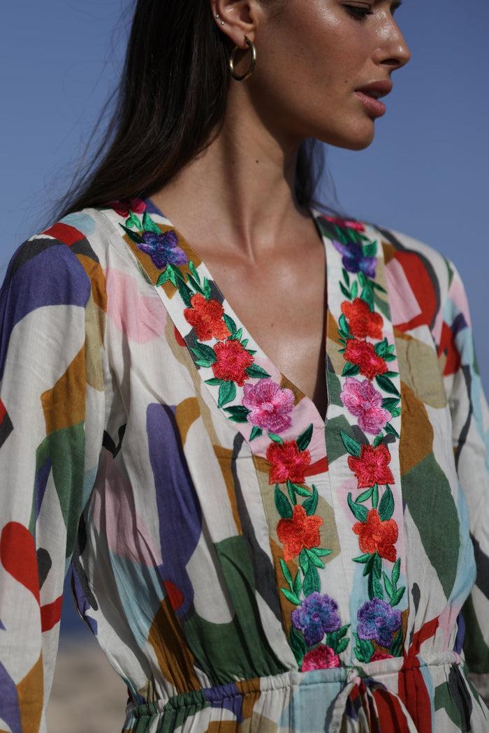 luna llena Vestido largo Micaela Colección Lima NM23 – Luna Llena Limitado a 3 días