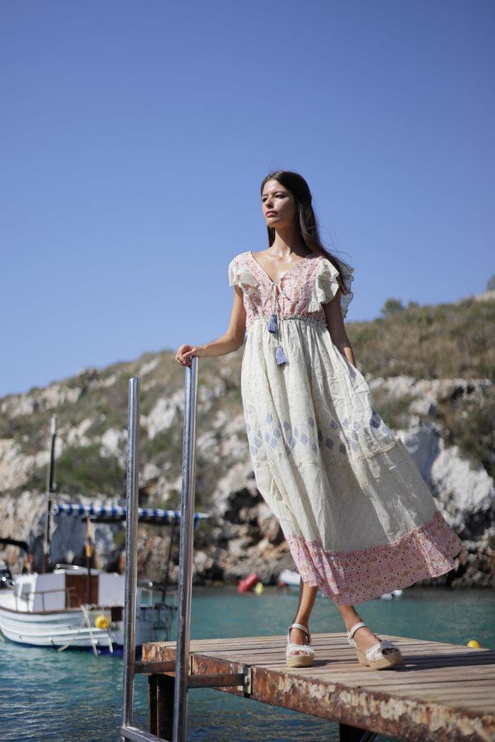 luna llena Vestido largo Lilia FL139 – Luna Llena Descuentos del mes