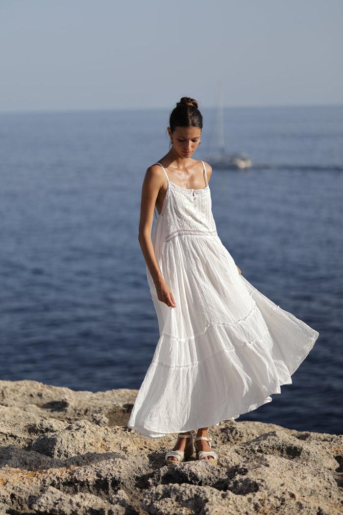 luna llena Vestido largo Tita BB223 – Luna Llena Oferta exclusiva