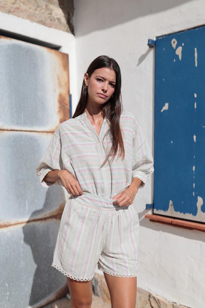 luna llena Short Lupita Colección Ferrante SS68 – Luna Llena Outlet