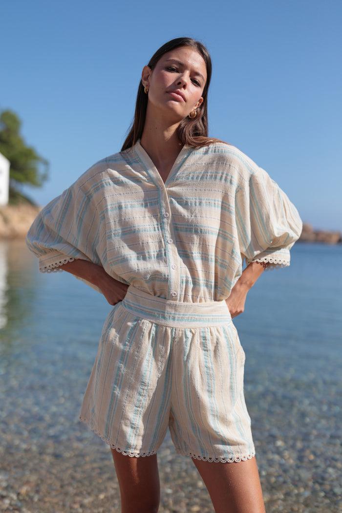 luna llena Blusa Jane Colección Ferrante SS202 – Luna Llena Rebajas