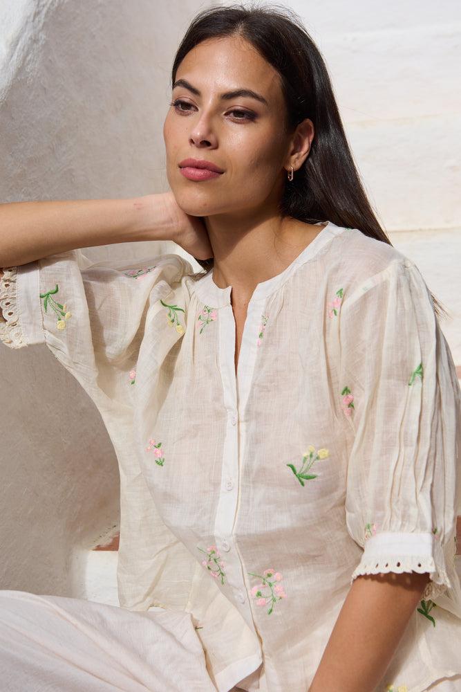 luna llena Blusa Jane colección Austen BN202 – Luna Llena Gran oferta