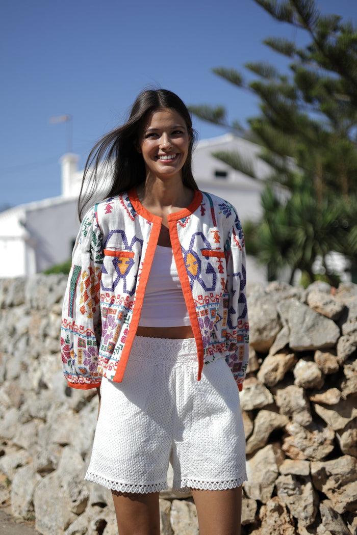 luna llena Chaqueta Federica Colección Zihuatanejo BR30 – Luna Llena