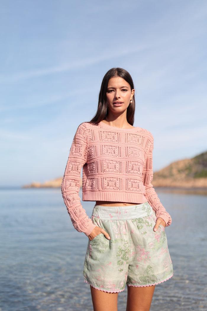 luna llena Jersey Calado LOLA JE68 – Luna Llena Envío gratis
