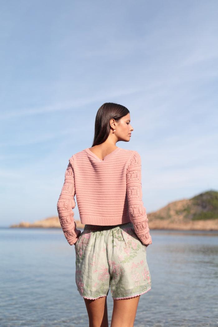 luna llena Jersey Calado LOLA JE68 – Luna Llena Envío gratis