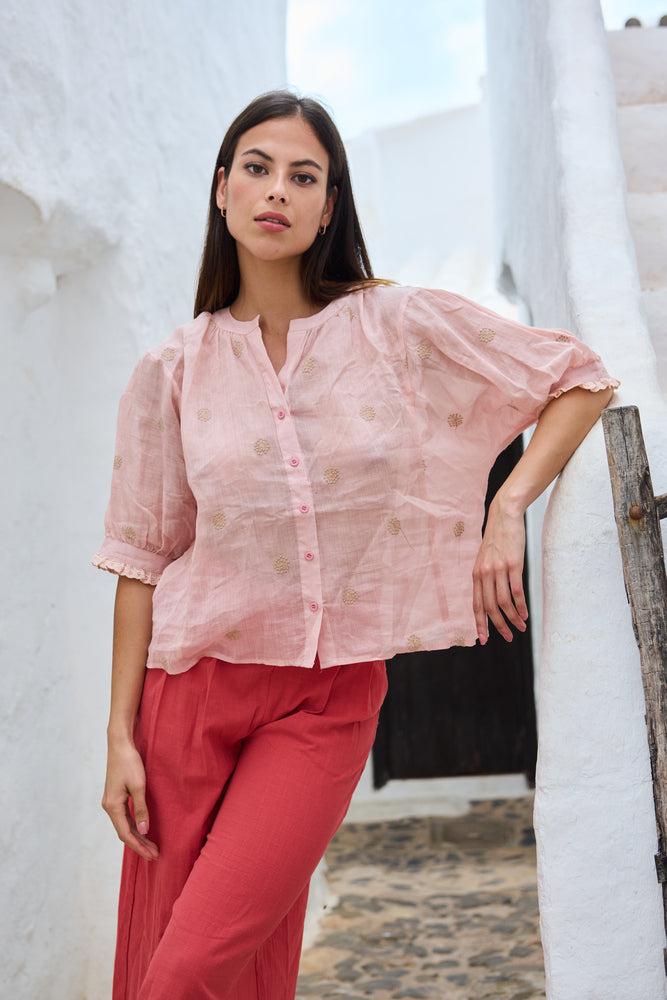 luna llena Blusa Jane Romantique BP202 – Luna Llena