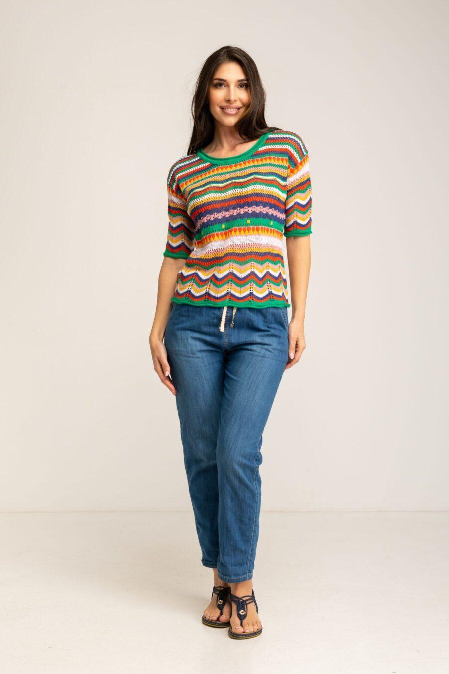 ﻿peace&love by calao JERSEY RAYAS CROCHET JA2061J Precio de fábrica