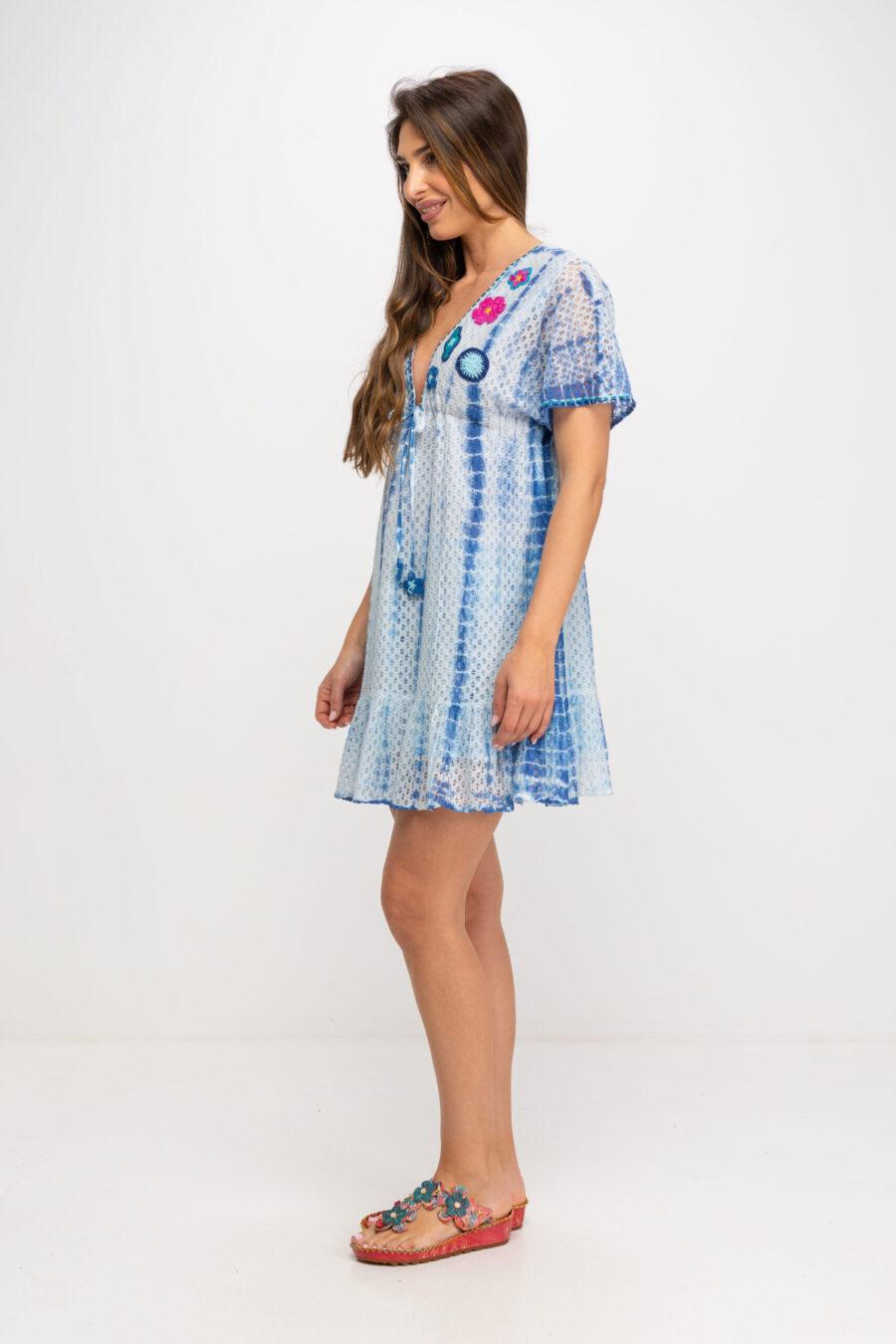 peace&love by calao VESTIDO TIE DYE EN TEJIDO CALADO Solo queda un día