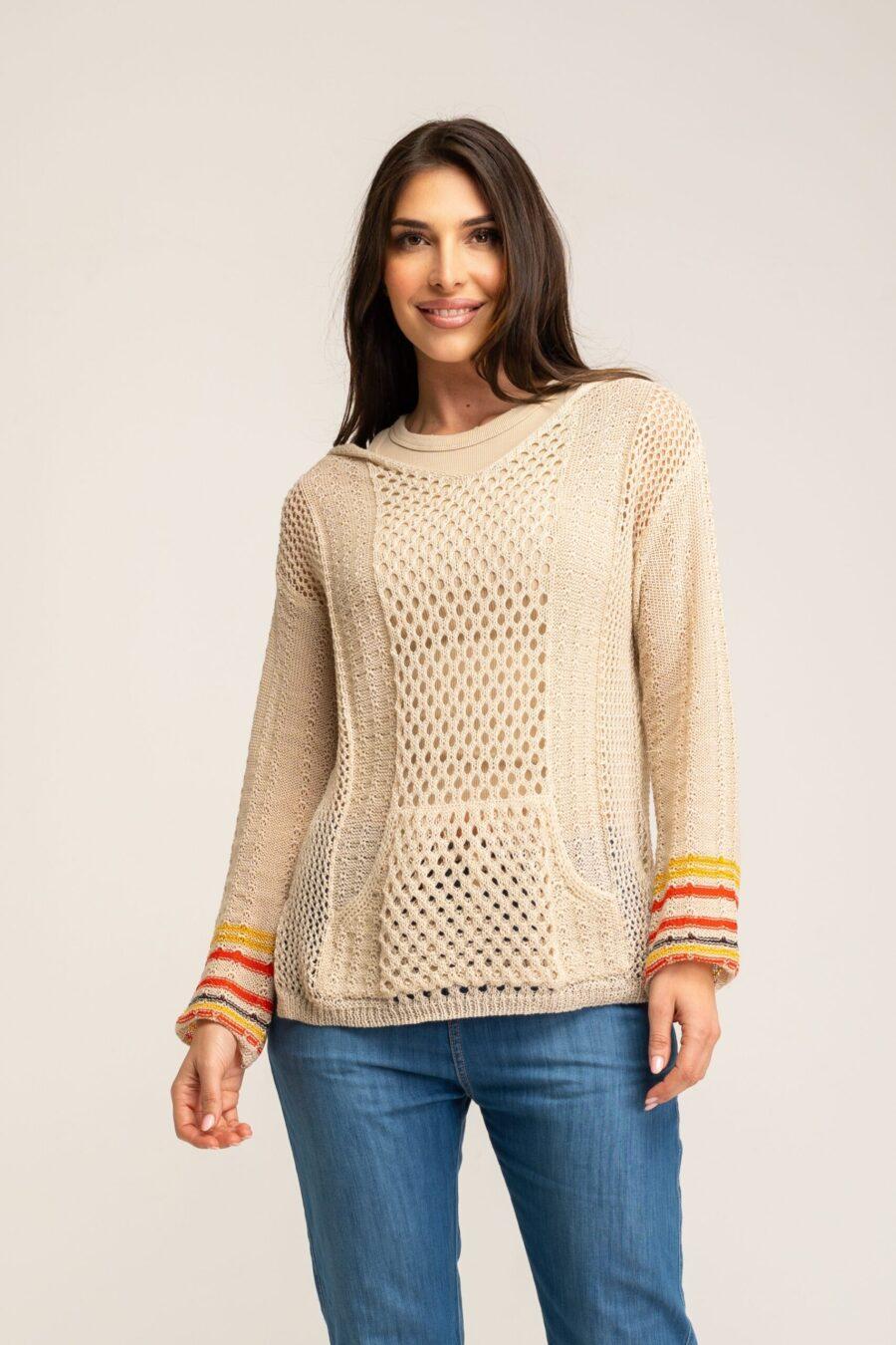 peace&love by calao JERSEY LISO CROCHET Superdescuento