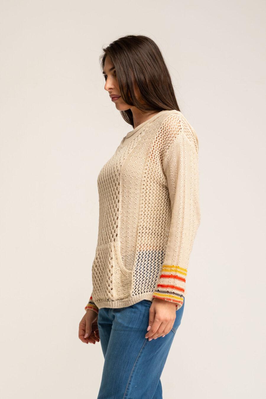 peace&love by calao JERSEY LISO CROCHET Superdescuento