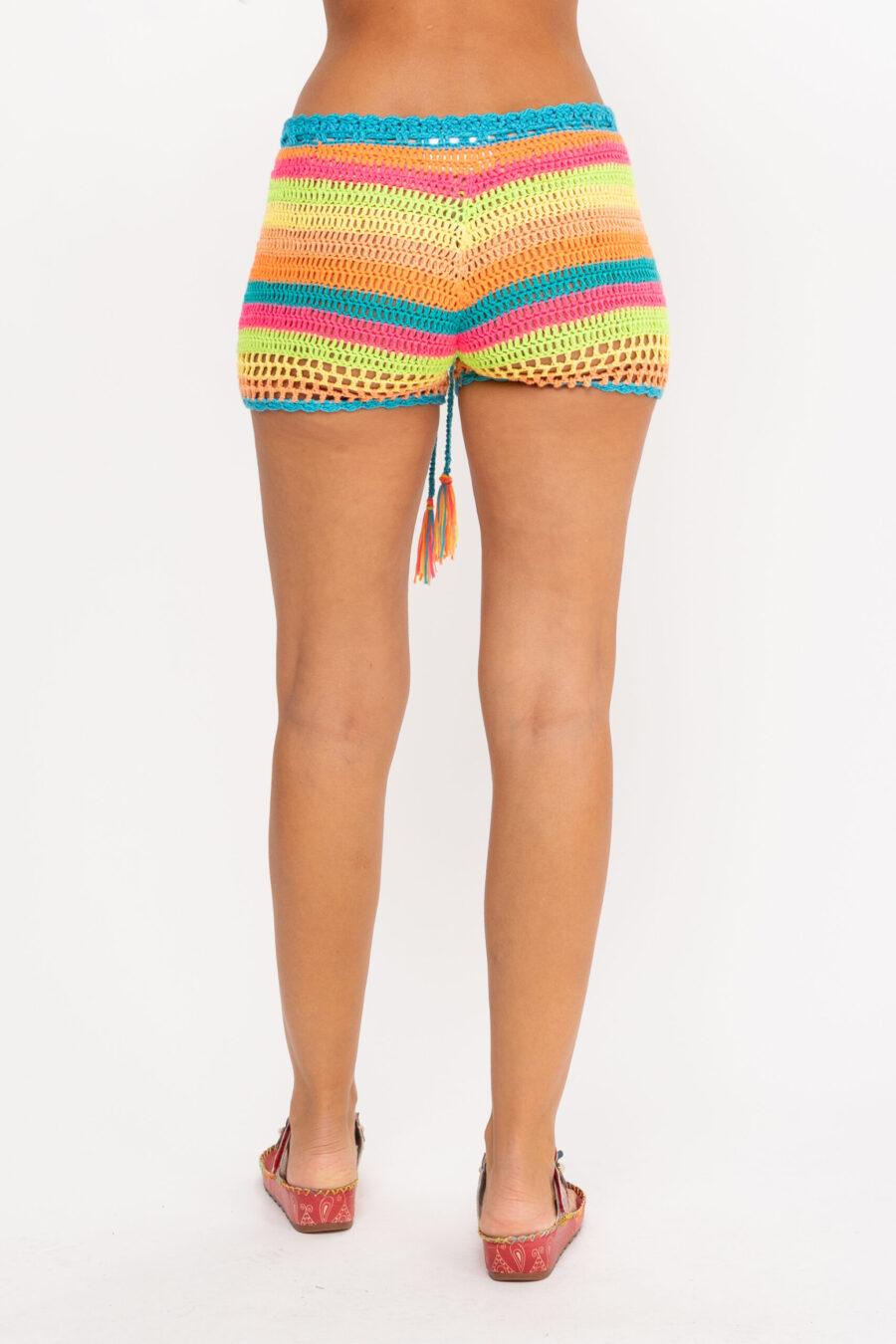 peace&love by calao MINI SHORT PLAYERO EN CROCHET Descuento por venta flash