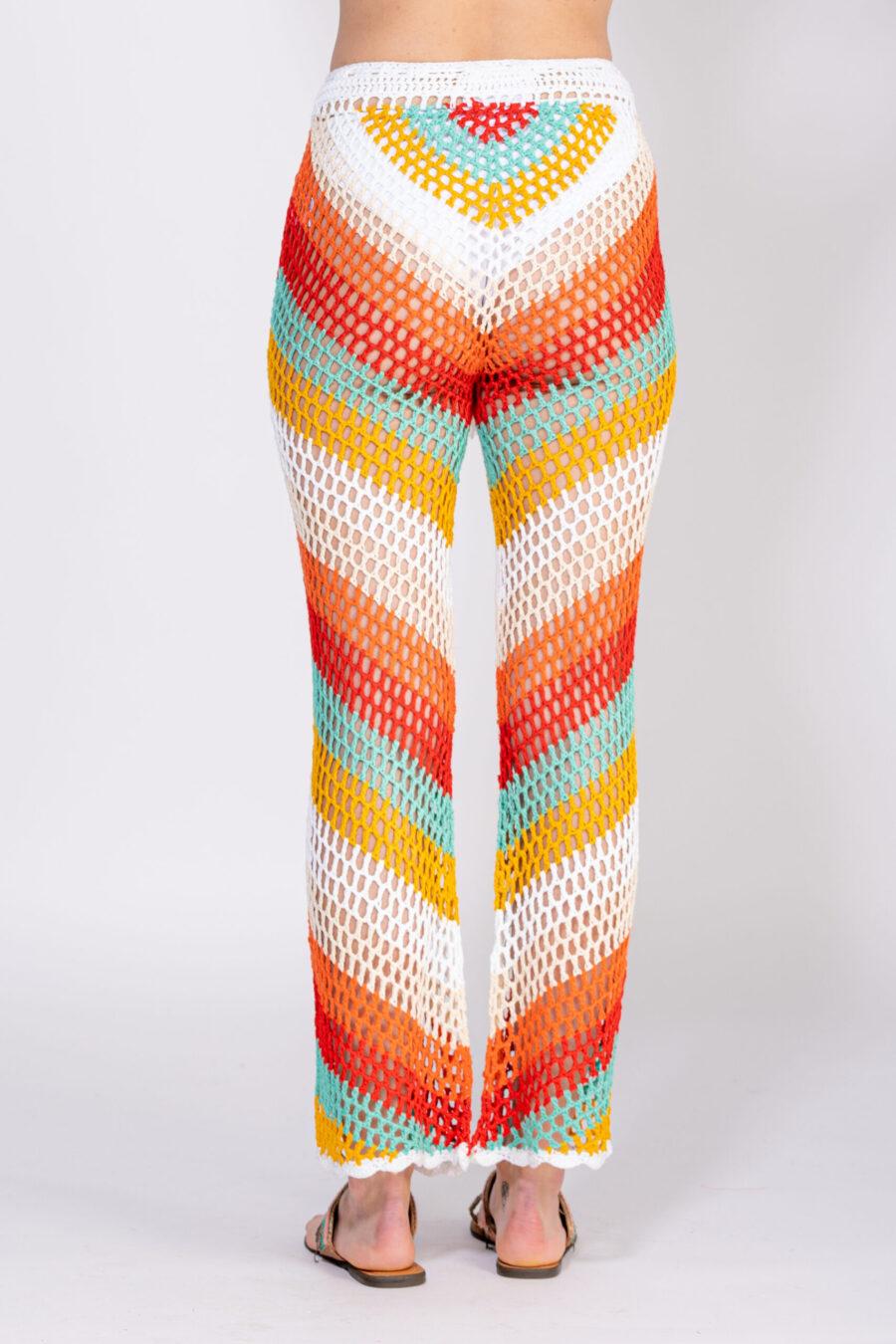 peace&love by calao PANTALON LARGO CROCHET Ofertas especiales