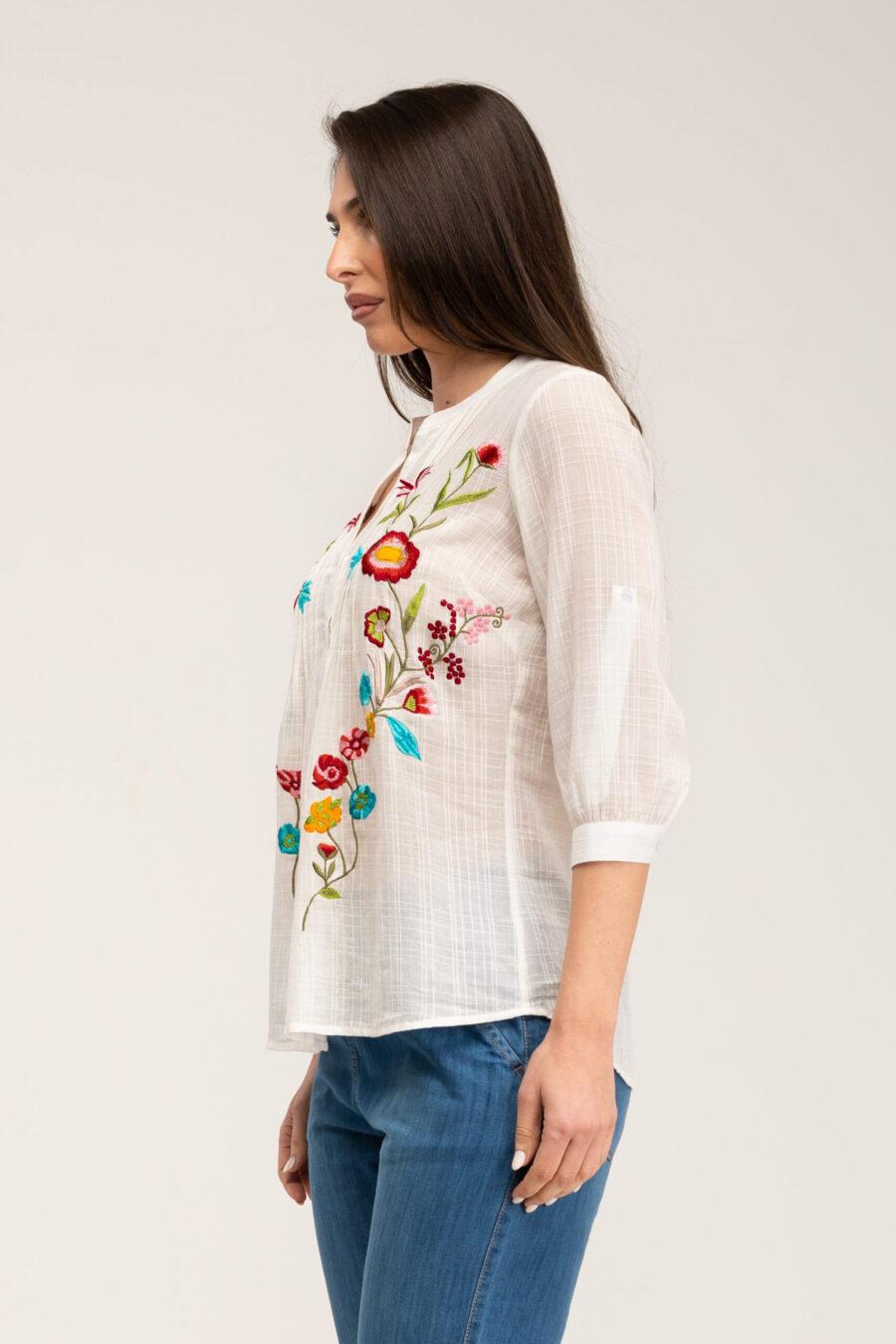 peace&love by calao BLUSA LISA CON BORDADOS 2025